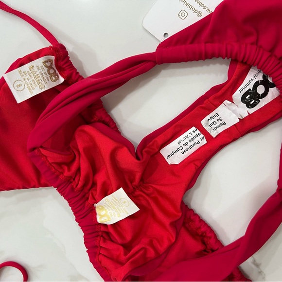 RED bikini set size small - Picture 3 of 3